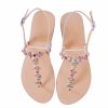 For Her, Gifts, Ladies Summer Sandals with Rhinestones