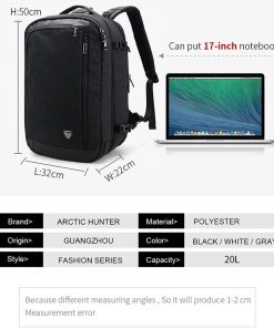 Convenience, Home use, Laptop Backpack Removable Business Bag