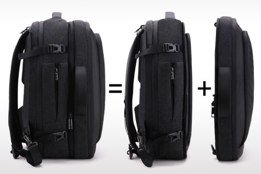 Convenience, Home use, Laptop Backpack Removable Business Bag