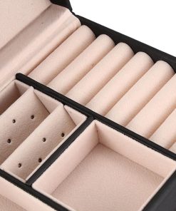 For Her, Gifts, Leather Jewelry Case Durable Organizer