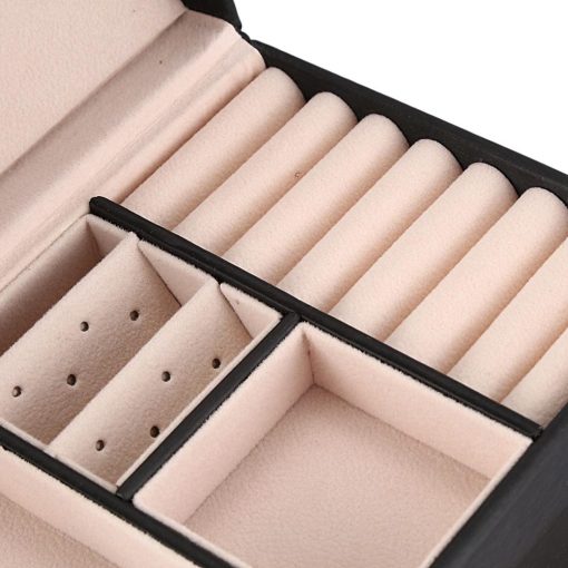 For Her, Gifts, Leather Jewelry Case Durable Organizer