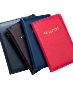 For Her, Gifts, Leather Passport Wallet Card Holder