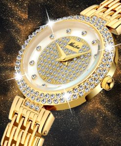 For Her, Gifts, Luxury Watch For Women With Rhinestone