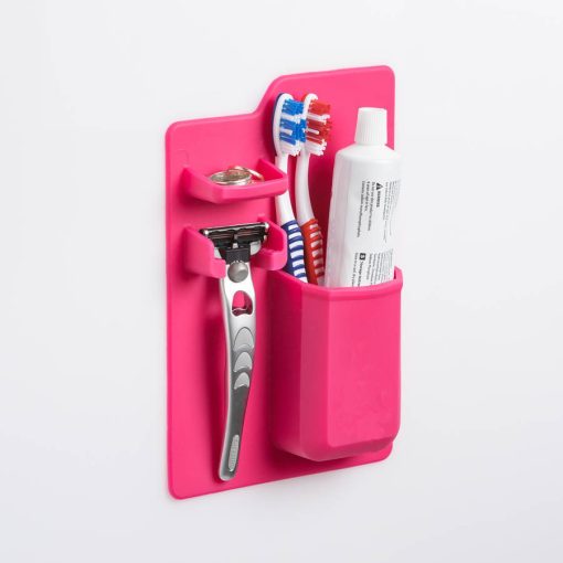 Convenience, Home use, Magic Stick On Bathroom Organizer Caddy