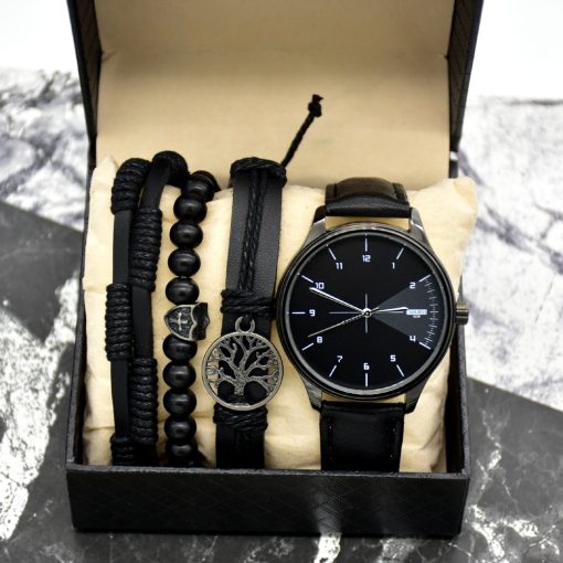 For Him, Gifts, Mens Watch and Bracelet Set