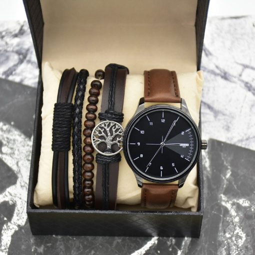 For Him, Gifts, Mens Watch and Bracelet Set