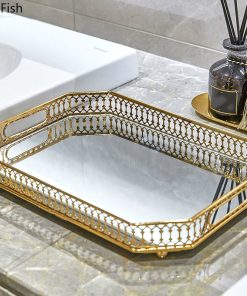 Home use, House and Home, Mirror Tray Vintage Display Decor