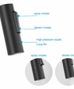 Bathroom, Home Decor, Modern 304 Stainless Steel Hot Cold Mixer Water Tap Pull Down Black Brushed Gold Pull Out Smart Touch Sensor Kitchen Faucet