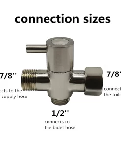 Bathroom, Home Decor, Muslim Toilet Bidet Stainless Steel Shattaf Brushed Handheld Bidet Sprayer Set