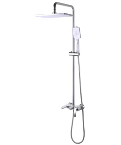 Bathroom, Home Decor, Shower Faucet Sets 12 Inch Rain Shower Head  Mixer Shower System