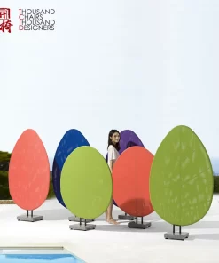 Furniture, Home Decor, Tctd Original Designer Design Taiwan Olifen Fabric Hotel Divider Screen Forrest Screen Blank Room Divider