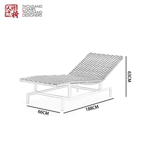 Furniture, Home Decor, Tctd Pool Tanning Sun Lounger Outdoor Furniture Set Stainless Poolside Outdoor Single Lounger Chaise
