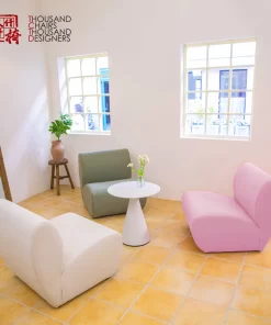 Furniture, Home Decor, Tctd Rabbit Shape New Year Fabric Home Decor Furniture Sofa Sets Living Room Designer Home Luxury Sofa