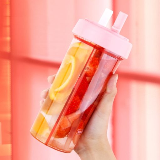 Convenience, Home use, Twin Cup Double Side Sippy Tumbler